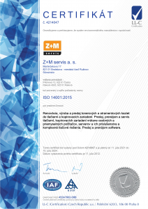 Certifikat ISO 14001-sk.ver.-1